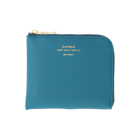 Delfonics Quitterie Half Zip Card Case