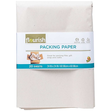 Duck Brand Flourish Recycled Packing Paper
