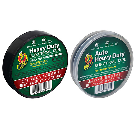 Duck Brand HD-E Heavy Duty Electrical Tape [8.5 mil thick]