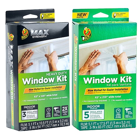 Duck Brand Rolled Window Insulation Kit