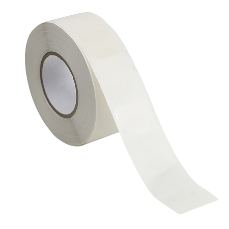 FindTape Clear Wafer Mailing Sticker Seals [Adhesive Circles] | SKU CWS