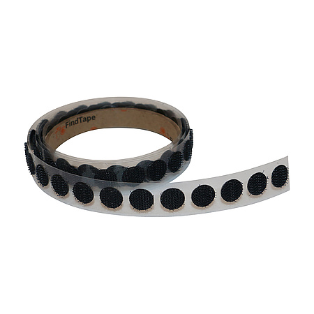FindTape 1/2-inch Diameter Hook and Loop Self-Adhesive Dots