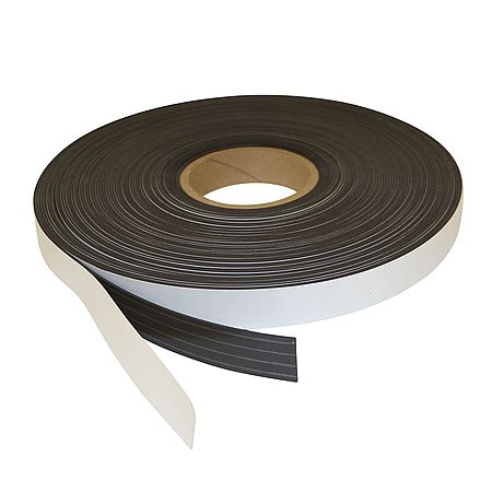FindTape Indoor Magnetic Tape [Adhesive-Backed, 1/16" and 1/32" thickness] (MGSPI)