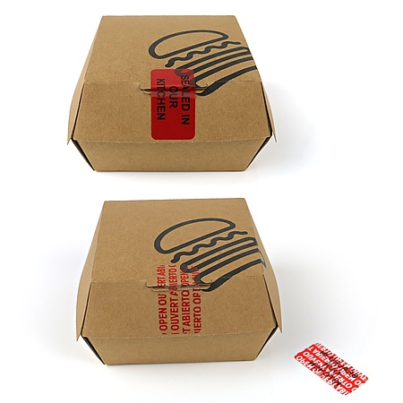 FindTape Tamper Evident Labels [Take-Out Food Packaging]
