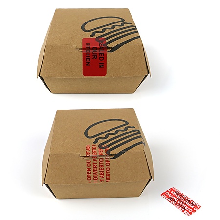 Tamper Evident Sandwich Wrap Container