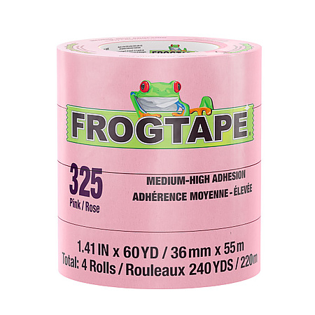 FrogTape 325 Pink Performance Grade Masking Tape [Medium-High Adhesion]