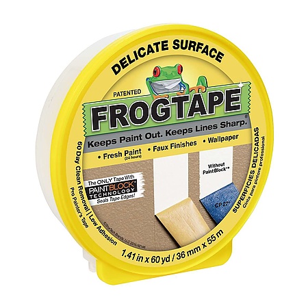 FrogTape Delicate Surface Painters Tape [Low Adhesion]