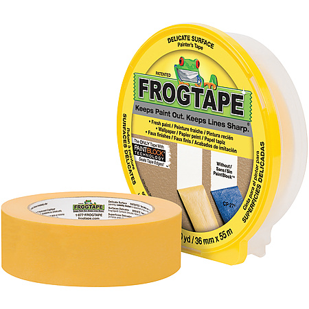 FrogTape Delicate Surface Painters Tape [Low Adhesion]