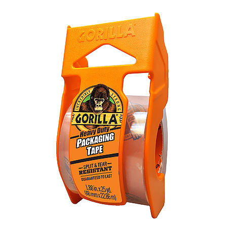 Gorilla HD-PACK Heavy Duty Packaging Tape [Crystal Clear]