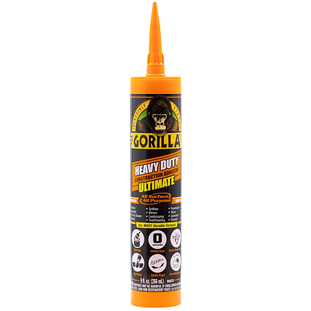 Gorilla Heavy Duty Construction Adhesive Ultimate