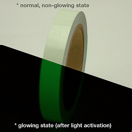 JVCC GLW-24 Professional Glow in the Dark Tape [24 Hour]