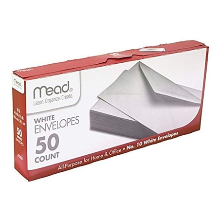 Mead Gummed Closure Envelopes