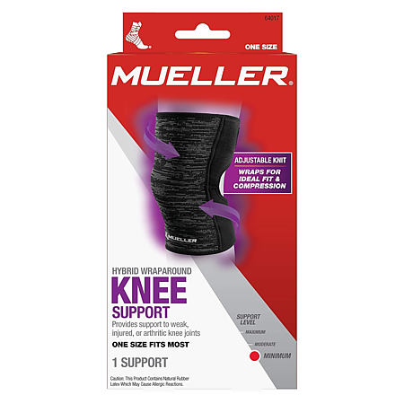 Mueller Hybrid Wraparound Knee Support