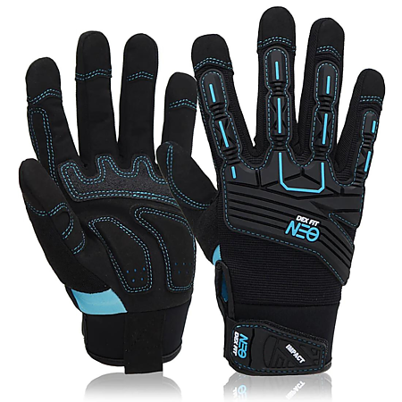 Muveen Impact Resistant Mechanic Gloves [DEX FIT NEO] (MG310G)
