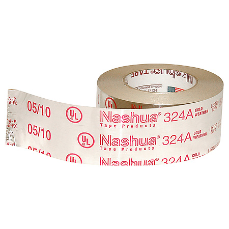 Nashua Cold Weather Premium Foil Tape [UL 181 A & B listed / Linered] | SKU 324A