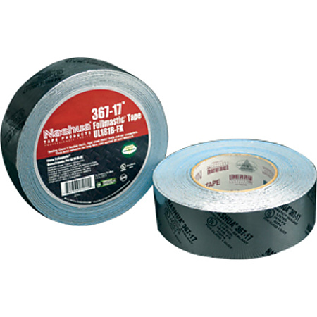 Nashua 367-17 FoilMastic Butyl Rubber Sealant Tape [UL 181B-FX listed]