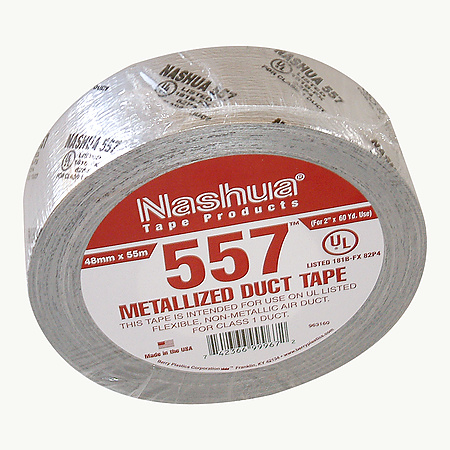 NASHUA 557 Duct Tape,48mm x 55m,14 mil,Silver 