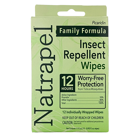 Natrapel Picaridin Insect Repellent Wipes