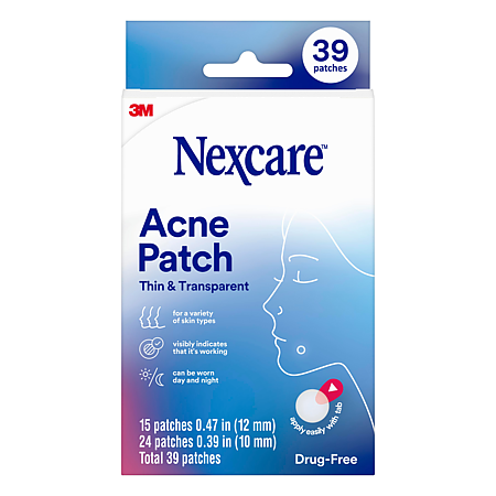 Nexcare Thin & Transparent Acne Patches