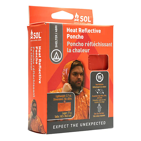 SOL Heat Reflective Poncho