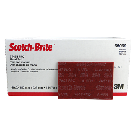 Scotch-Brite 7447B Pro Hand Pad [Very Fine]