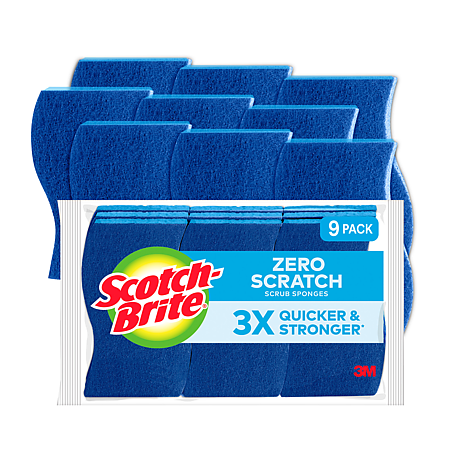 Scotch-Brite Zero Scratch Scrub Sponge