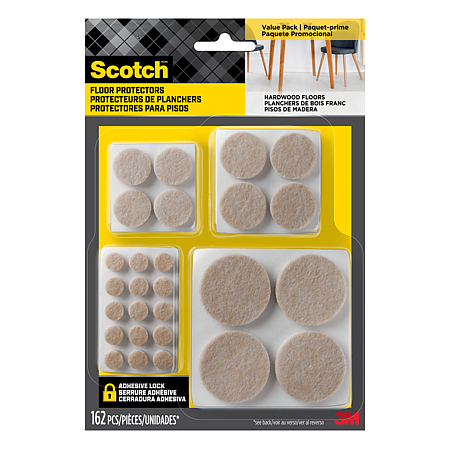 Scotch Felt Pads Value Pack