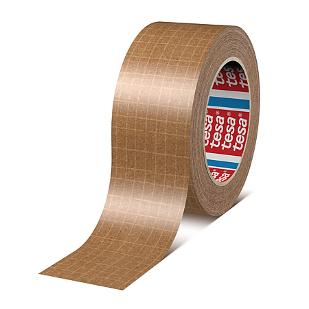 tesa Reinforced Paper Packaging Tape [Self-Adhesive] (60013)