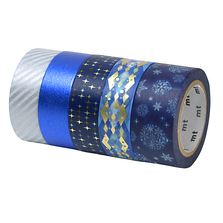 MT Limited Edition Christmas Washi Tape Sets [5-Pack]