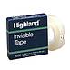 3M 6200 Highland Invisible Tape: 1/2 x 1296