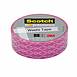 3M Scotch Expressions Washi Crafting Tape, 0.59 in. x 393 in. *15mm wide, Purple Weave