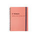 Delfonics Rollbahn Spiral Notebooks, 5.5 in. x 7 in. / Large, Blush Pink