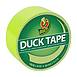 Duck Brand Neon Color Duck Duct Tape, 1.88 in. x 15 yds. *48mm wide, Fluorescent Citrus