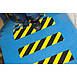 FindTape Conformable Anti-Slip Non-Skid Tape: black/yellow