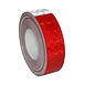 FindTape DOT-MS Microprismatic Sealed Reflective Conspicuity Tape, 2 in. x 150 ft., 11 Red/7 White