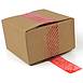 FindTape Tamper Evident Packaging Tape: red