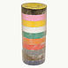 JVCC E-Tape-Pack Electrical Tape Rainbow Pack (3/4 x 66 - 10 pack)