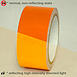 JVCC REF-7 Engineering Grade Reflective Tape (2 inch wide orange)