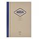 Life Margin Side Bound Stitched Notebooks, 7 in. x 10 in. / B5 / Side Bound, Blue