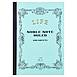 Life Noble Note Ruled Notebooks [Bound On Side]