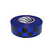 Presco Checkerboard Patterned Roll Flagging Tape, 1-3/16 in. x 150 ft., Blue/Black