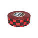 Presco Checkerboard Patterned Roll Flagging Tape, 1-3/16 in. x 300 ft., Red/Black