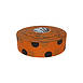 Presco Polka Dot Patterned Roll Flagging Tape, 1-3/16 in. x 300 ft., Orange with Black Dots