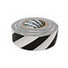 Presco Stripe Patterned Roll Flagging Tape, 1-3/16 in. x 300 ft., White/Black