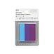 Stalogy Sticky Notes Writable, 012, S3062, Color C (Light Blue, Purple, Burgundy), 3-colors per pack