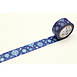mt Christmas Washi Paper Masking Tape, .8 in. x 23 ft. *20mm wide, Blue Ornament