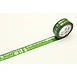 mt Christmas Washi Paper Masking Tape, .6 in. x 23 ft. *15mm wide, Winter Words
