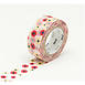 mt Kids Washi Paper Masking Tape, .6 in x 23 ft., MT01KID04 Motif Flower