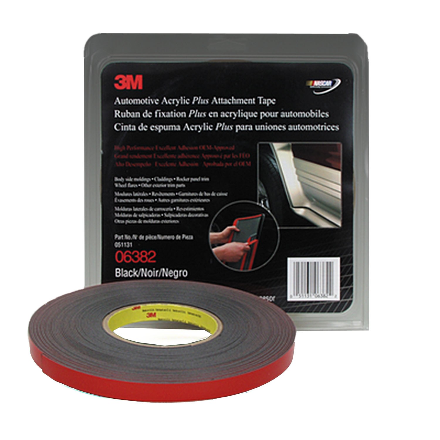 3M VHB 4611F 12mm Acrylic Automotive Double Sided Foam Adhesive Tape 1-20m 