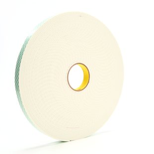 3M 4008 Urethane Foam Tape [Double-Sided, Open Cell, 1/8 inch thick]